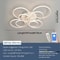 Luminous Arc Chandelier HighDefinition Kinetic Architectural Sculpture 16