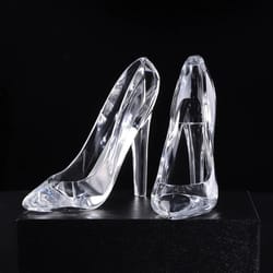 cinderella glass slipper – high-definition spectral architectural sculpture