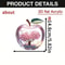 Botanical Narrative Sculpture HighDefinition AppleForm Architectural Ornament 6