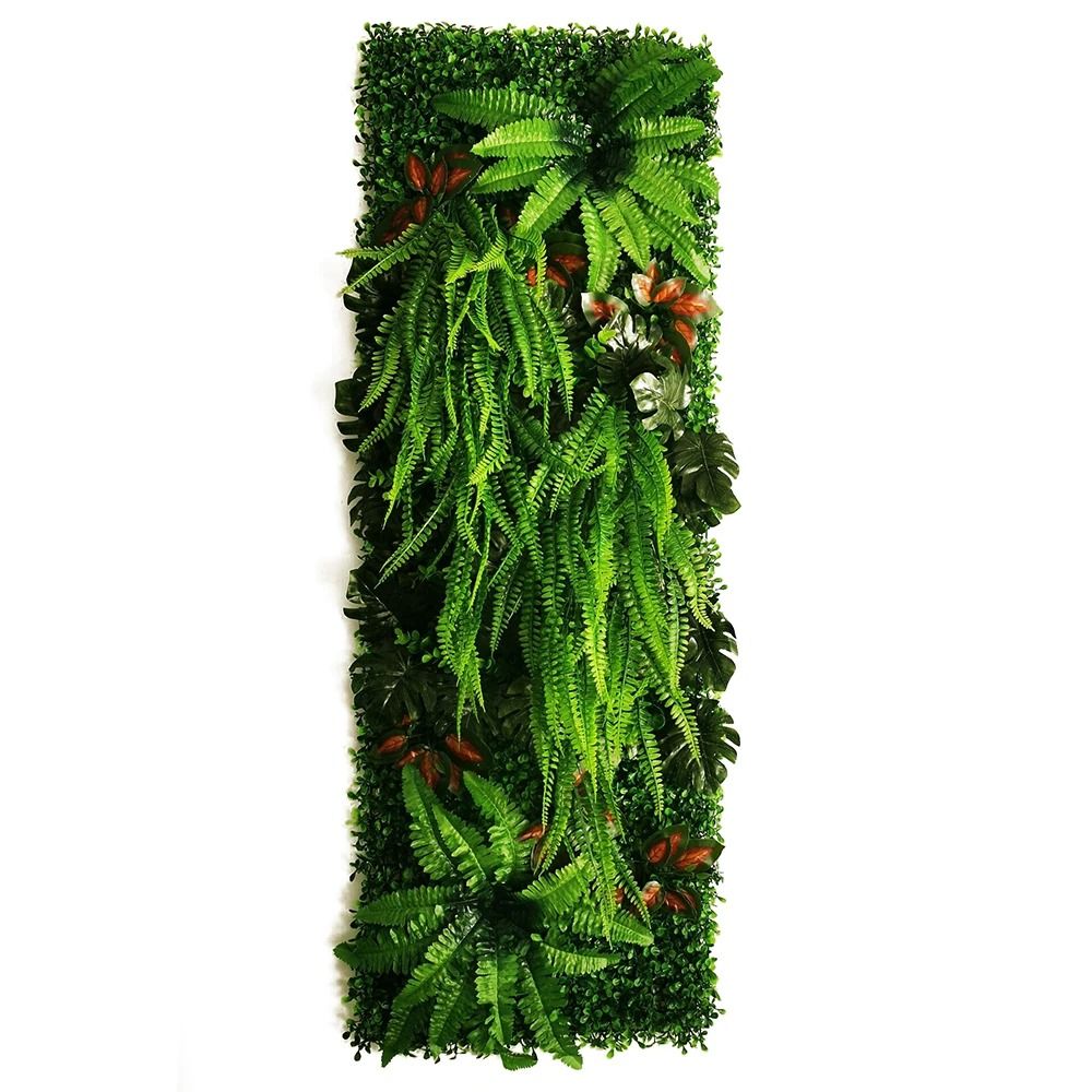 Botanical Vertical Sculpture HighDefinition Moss Architectural Wall Panel 0