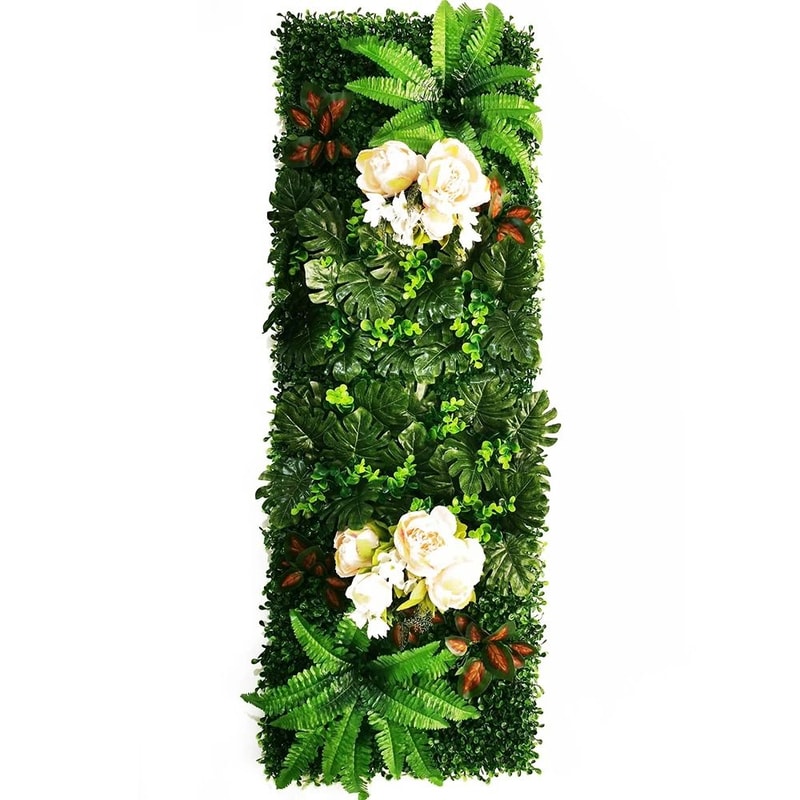 Botanical Vertical Sculpture HighDefinition Moss Architectural Wall Panel 3