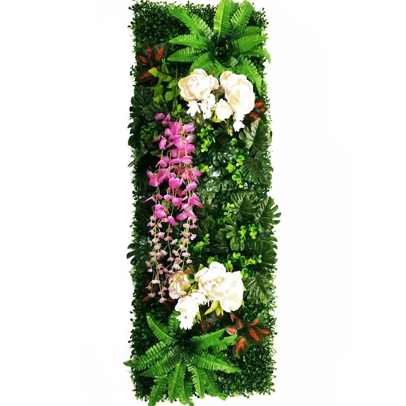 Botanical Vertical Sculpture HighDefinition Moss Architectural Wall Panel 4