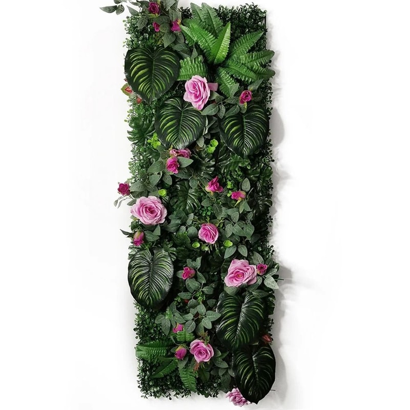 Botanical Vertical Sculpture HighDefinition Moss Architectural Wall Panel 19