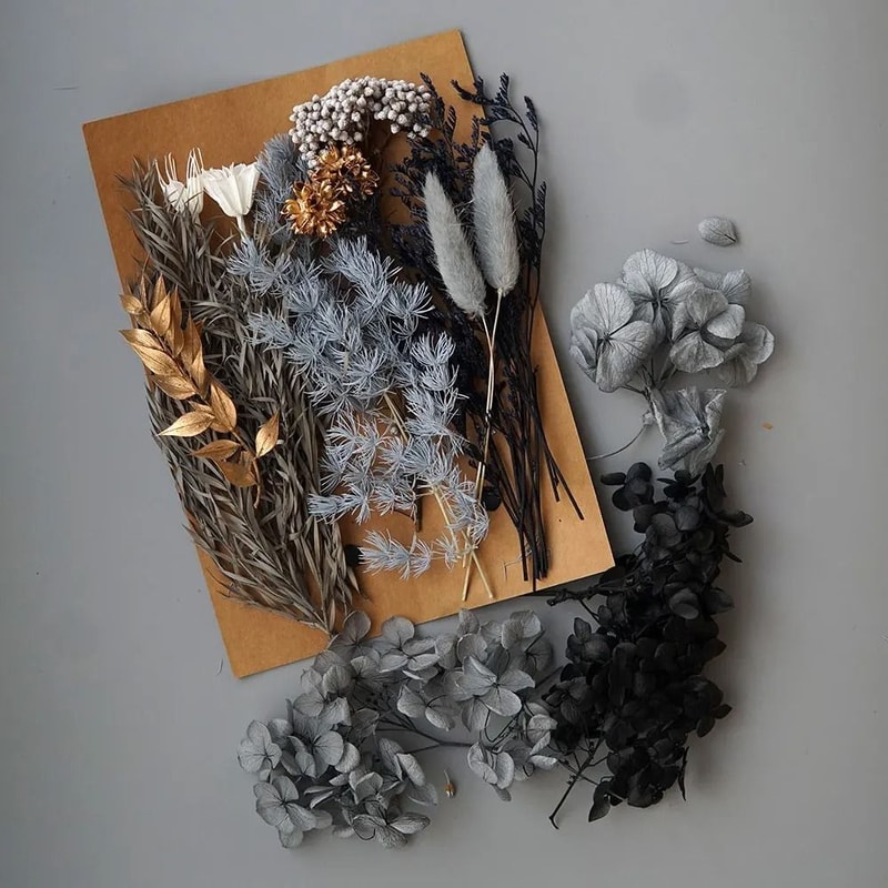Botanical Narrative Elements HighDefinition Preserved Floral Materials 3