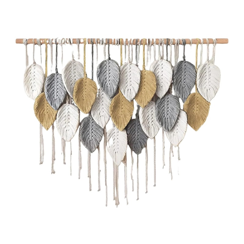 Fiber Narrative Sculpture HighDefinition Macrame Architectural Tapestry 7