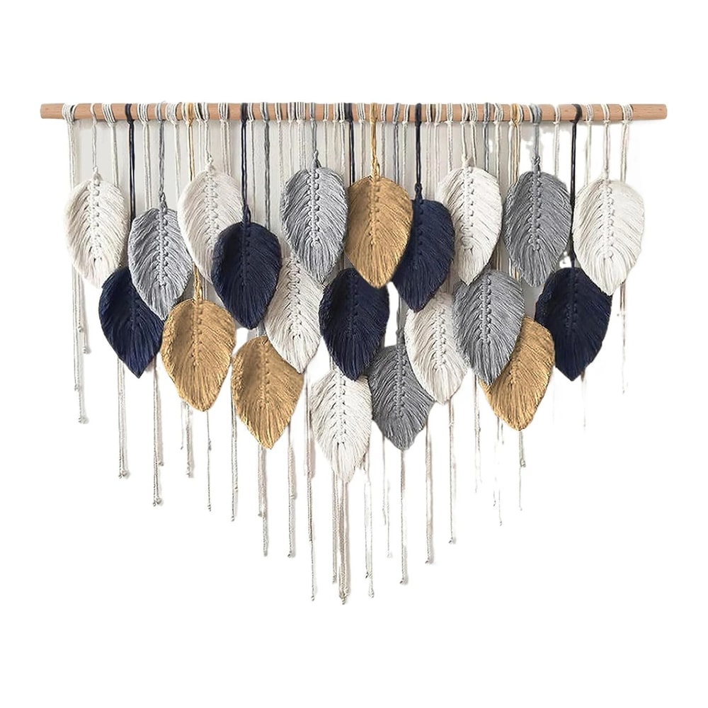 Fiber Narrative Sculpture HighDefinition Macrame Architectural Tapestry 8