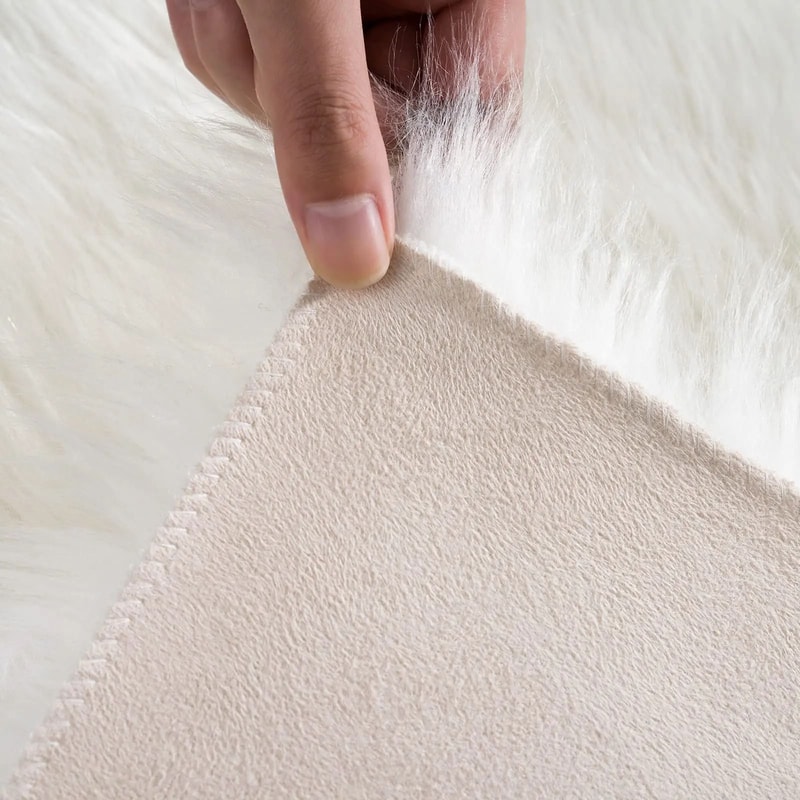 Textile Narrative Sculpture HighDefinition Faux Sheepskin Architectural Ornament 4