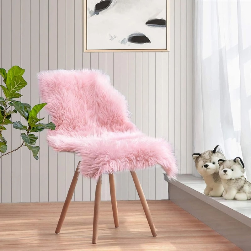 Textile Narrative Sculpture HighDefinition Faux Sheepskin Architectural Ornament 7