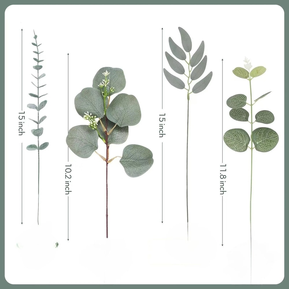 Arboreal Narrative Stems HighDefinition Eucalyptus Architectural Ornament 2