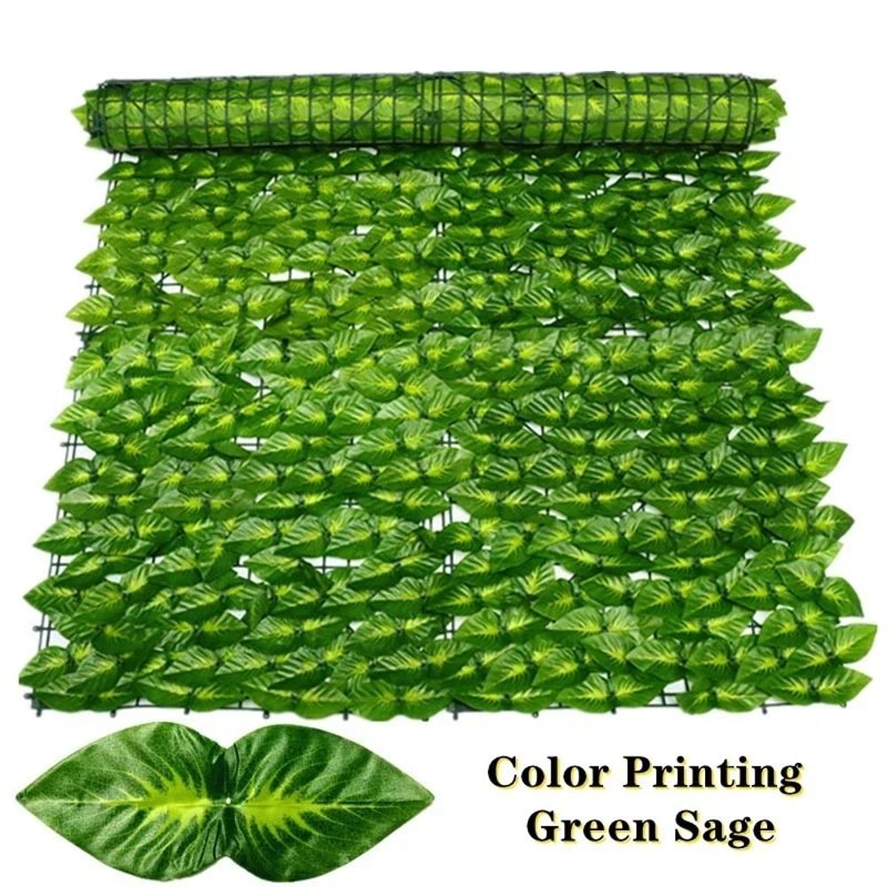 Botanical Perimeter Sculpture HighDefinition Evergreen Architectural Panel 16