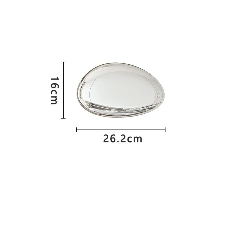 Aerodynamic Narrative Sculpture HighDefinition Chrome Architectural Wall Panel 6