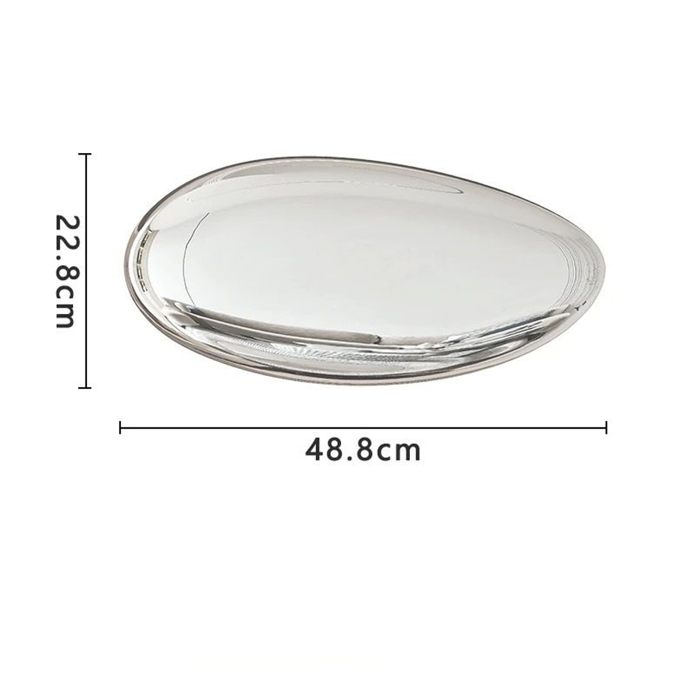 Aerodynamic Narrative Sculpture HighDefinition Chrome Architectural Wall Panel 7