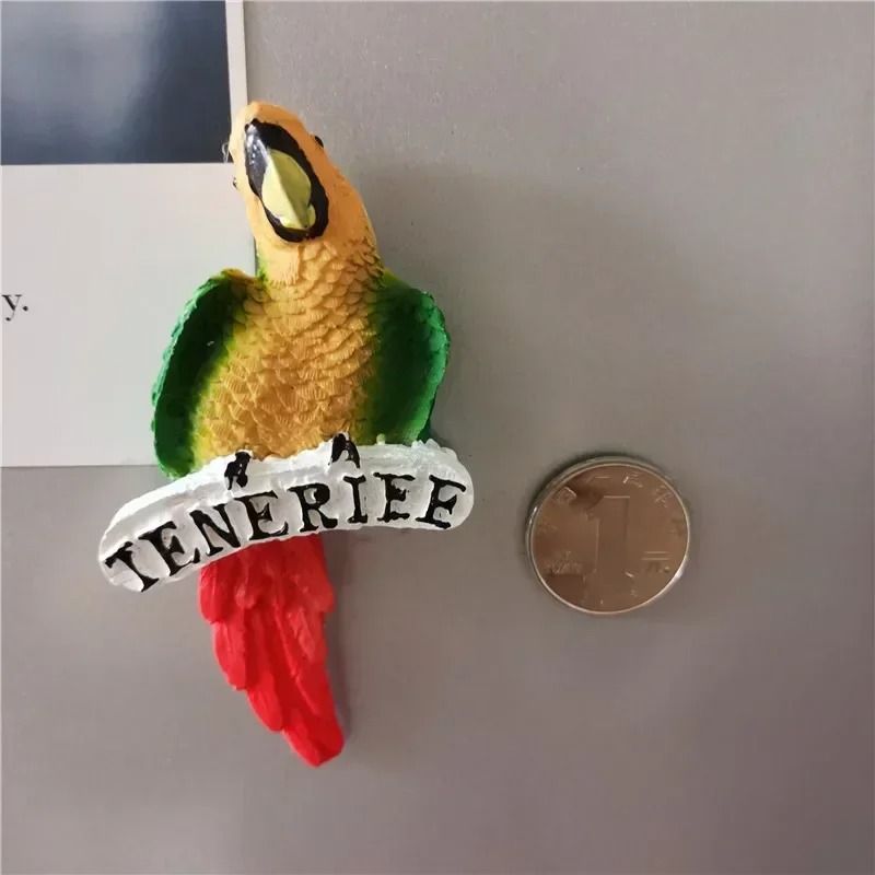 Traveler Narrative Sculpture HighDefinition Tenerife Architectural Magnet 10