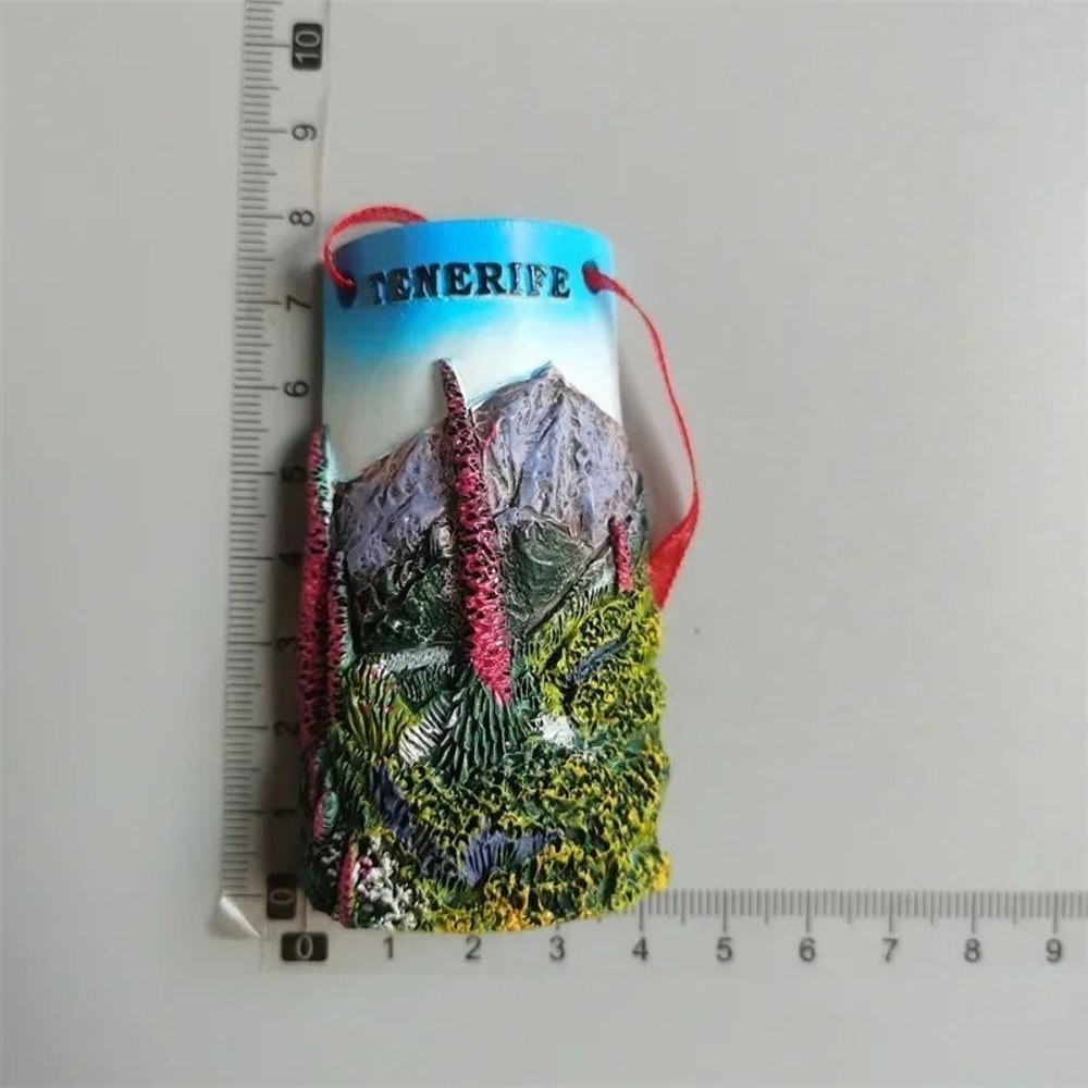Traveler Narrative Sculpture HighDefinition Tenerife Architectural Magnet 16