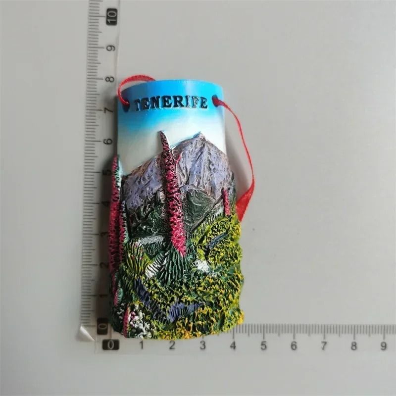 Traveler Narrative Sculpture HighDefinition Tenerife Architectural Magnet 16