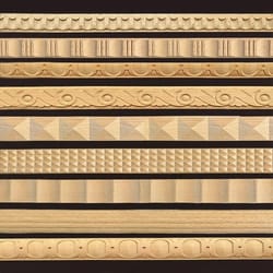 architectural narrative trim – high-definition timber miniature sculpture