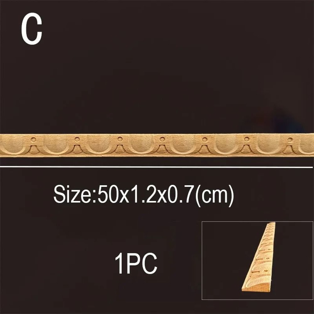 Architectural Narrative Trim HighDefinition Timber Miniature Sculpture 13