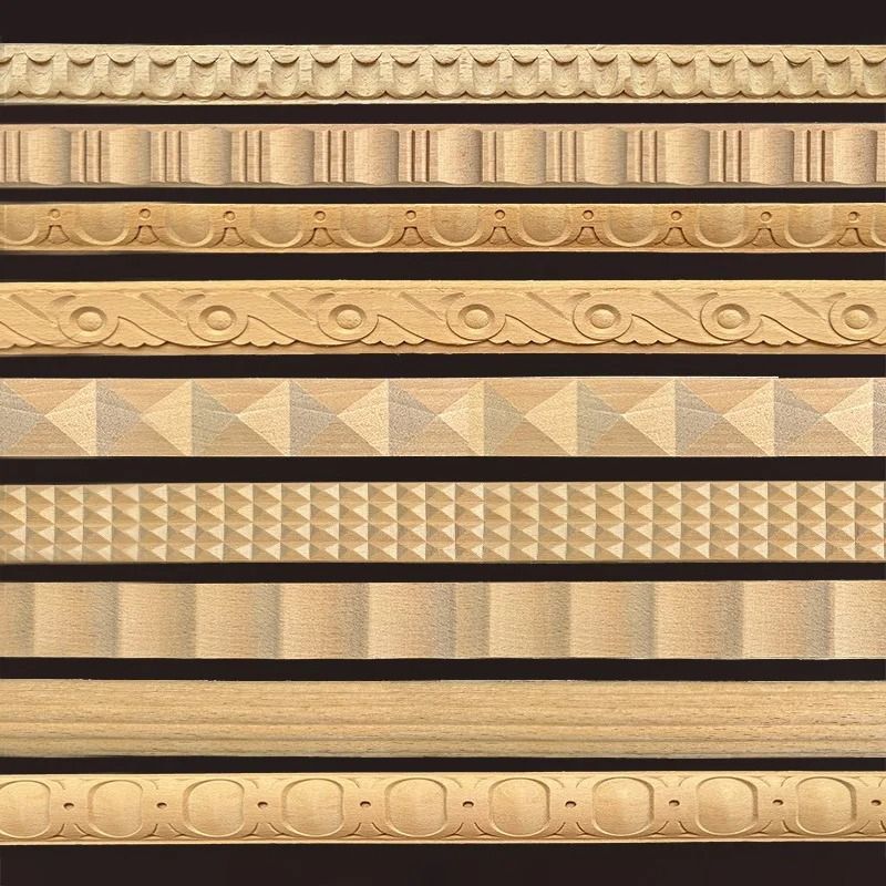 Architectural Narrative Trim HighDefinition Timber Miniature Sculpture 1