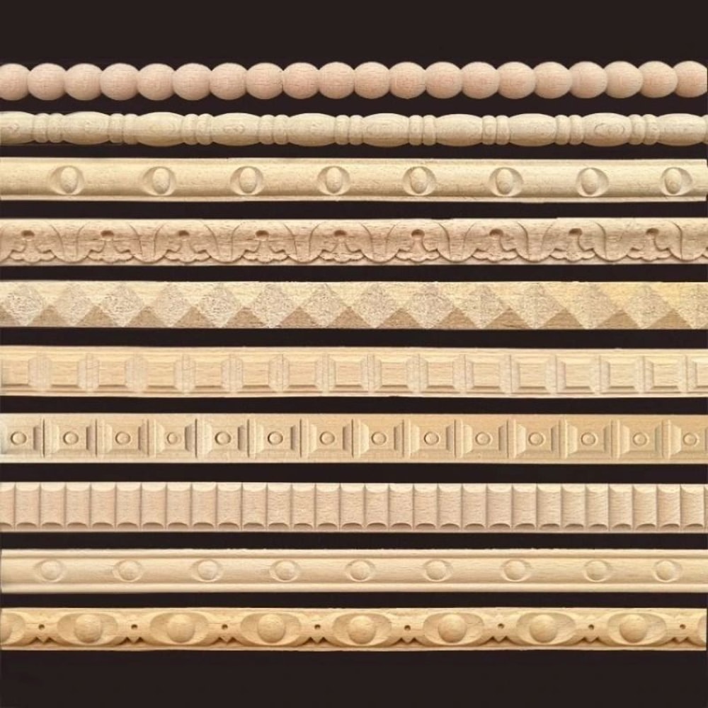 Architectural Narrative Trim HighDefinition Timber Miniature Sculpture 2