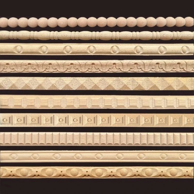 Architectural Narrative Trim HighDefinition Timber Miniature Sculpture 2