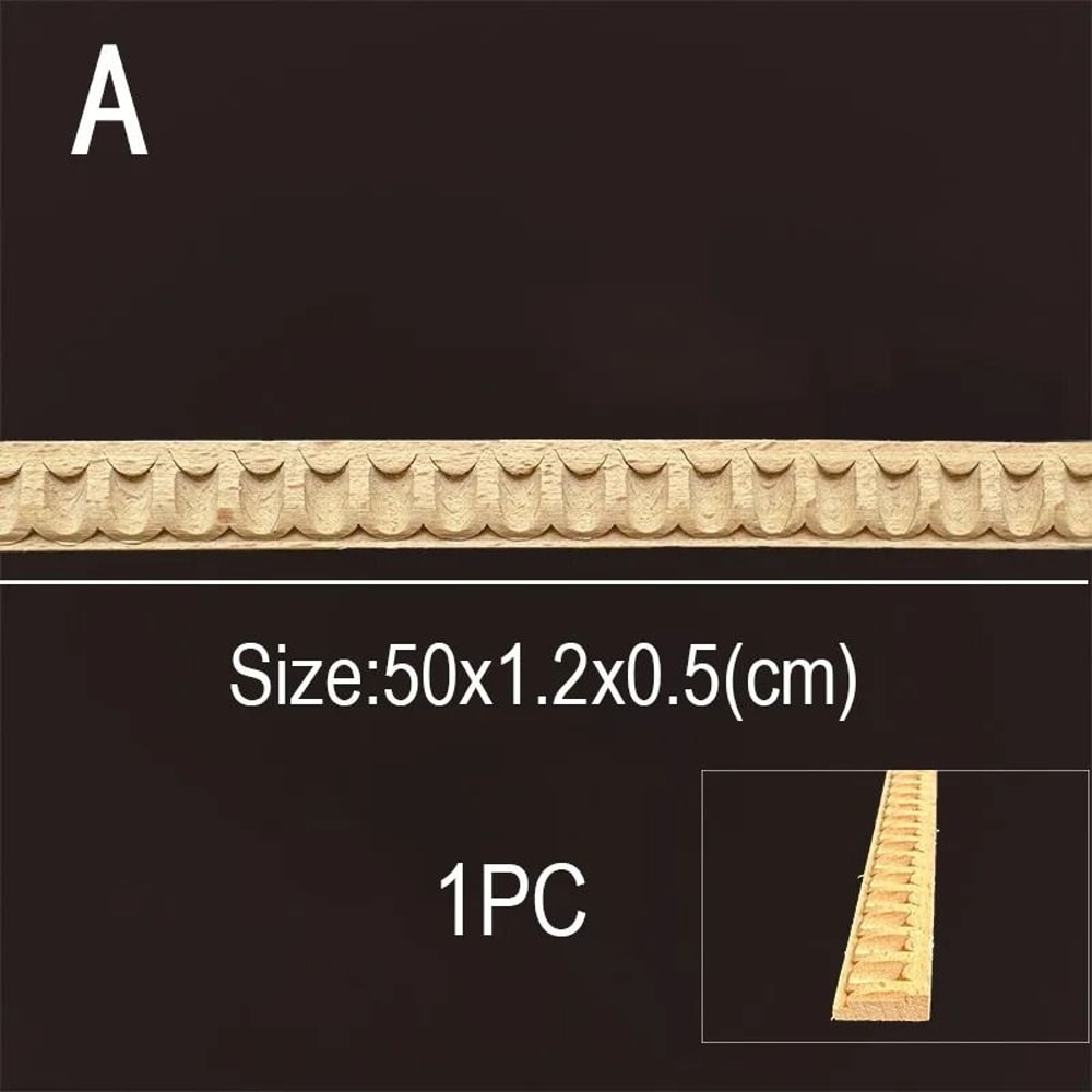 Architectural Narrative Trim HighDefinition Timber Miniature Sculpture 7