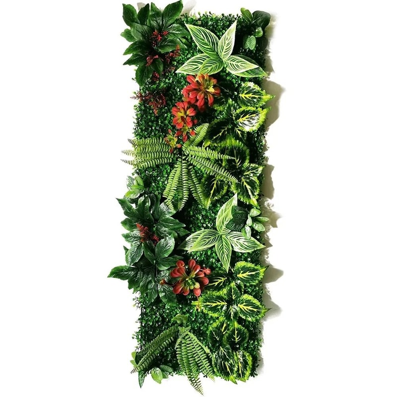 Botanical Narrative Sculpture HighDefinition Chlorophytum Architectural Panel 19