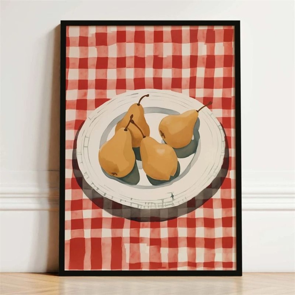 Gastronomic Narrative Canvas HighDefinition French Breakfast Architectural Art 21