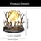 Celestial Narrative Sculpture HighDefinition Moon Tree Elf Architectural Ornament 5
