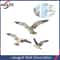 Maritime Narrative Sculpture HighDefinition Wooden Seagull Architectural Set 0
