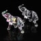 Celestial Narrative Sculpture HighDefinition Crystal Elephant Architectural Ornament 2