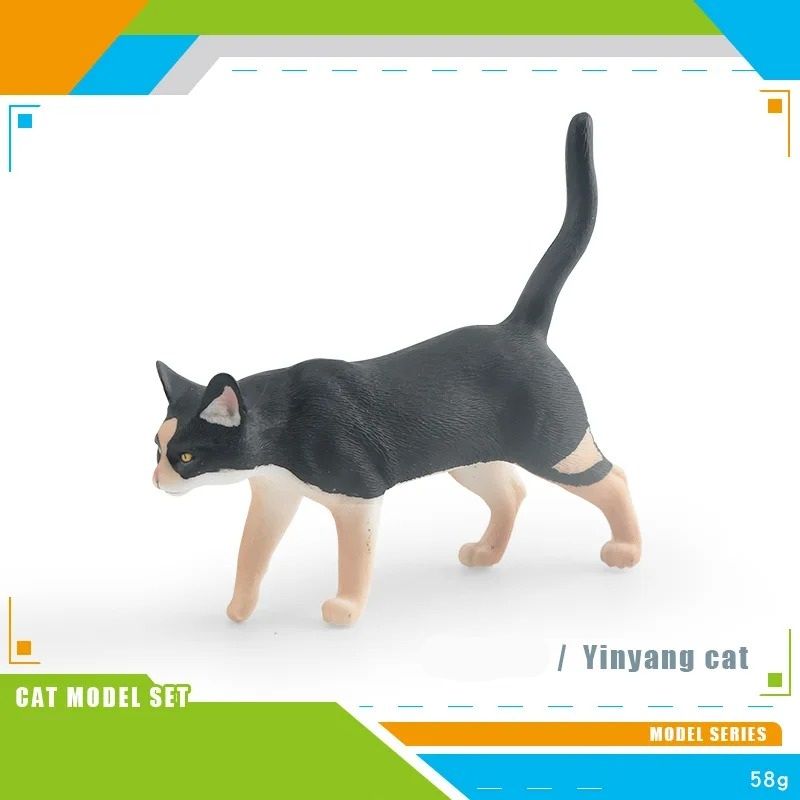 Feline Narrative Sculpture HighDefinition Lying Orange Cat Architectural Ornament 7