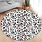 Exotic Narrative Textile HighDefinition Leopard Print Architectural Rug 5