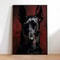 Canine Narrative Canvas HighDefinition Doberman Architectural Art 3