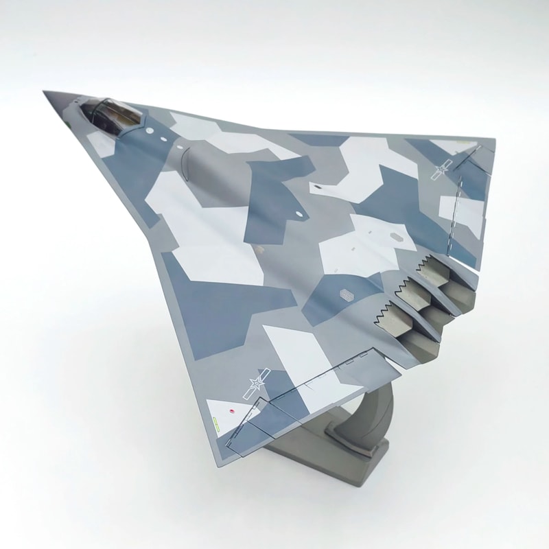 Supersonic Narrative Sculpture HighDefinition J36 Architectural Model 6