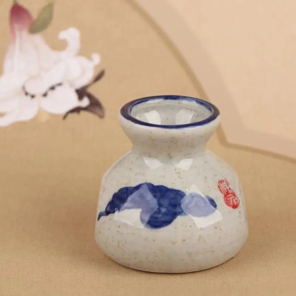 Ceramic Narrative Sculpture HighDefinition Chinese Retro Architectural Jar 9