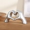 Modern Heart Shaped Table Statue Minimalist Aesthetic Shelf Decor For Living Room And Bedroom 9