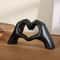 Modern Heart Shaped Table Statue Minimalist Aesthetic Shelf Decor For Living Room And Bedroom 7
