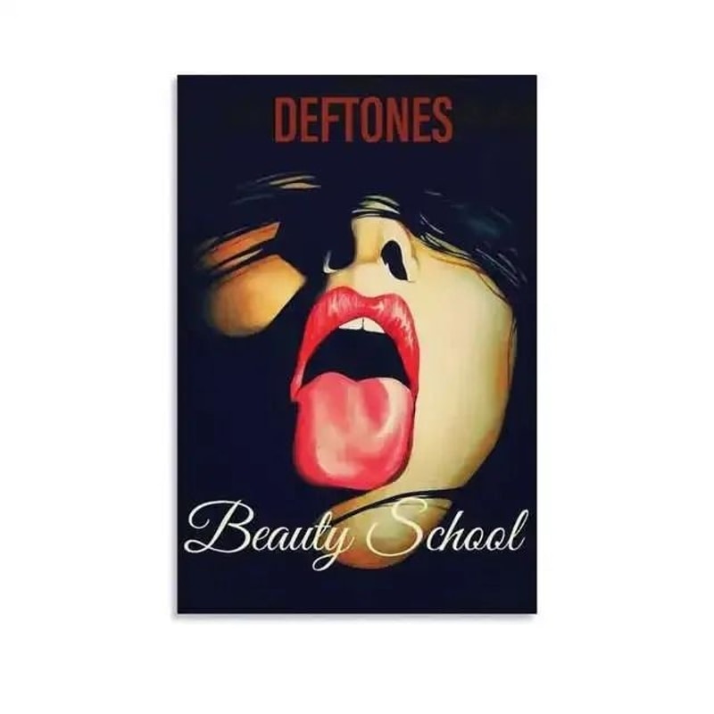 Deftones Around The Fur Album Poster AltMetal Music Mural Wall Art Retro Aesthetic Home Decoratio 18