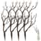 4Piece Artificial Dried Branch Set Simulated Antler Tree Branches Rustic Plastic Greenery For Hom 7