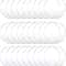 Clear Round Acrylic Ornament Blanks Transparent Acrylic Circle Discs For Vinyl Engraving And DIY C 13