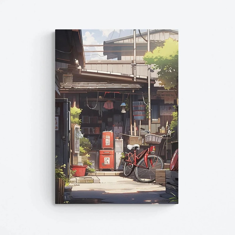 Ancient Pine Tree Wall Art Japanese Zen Plant Decor Oriental Nature Poster Calm Forest Canvas Pa 27