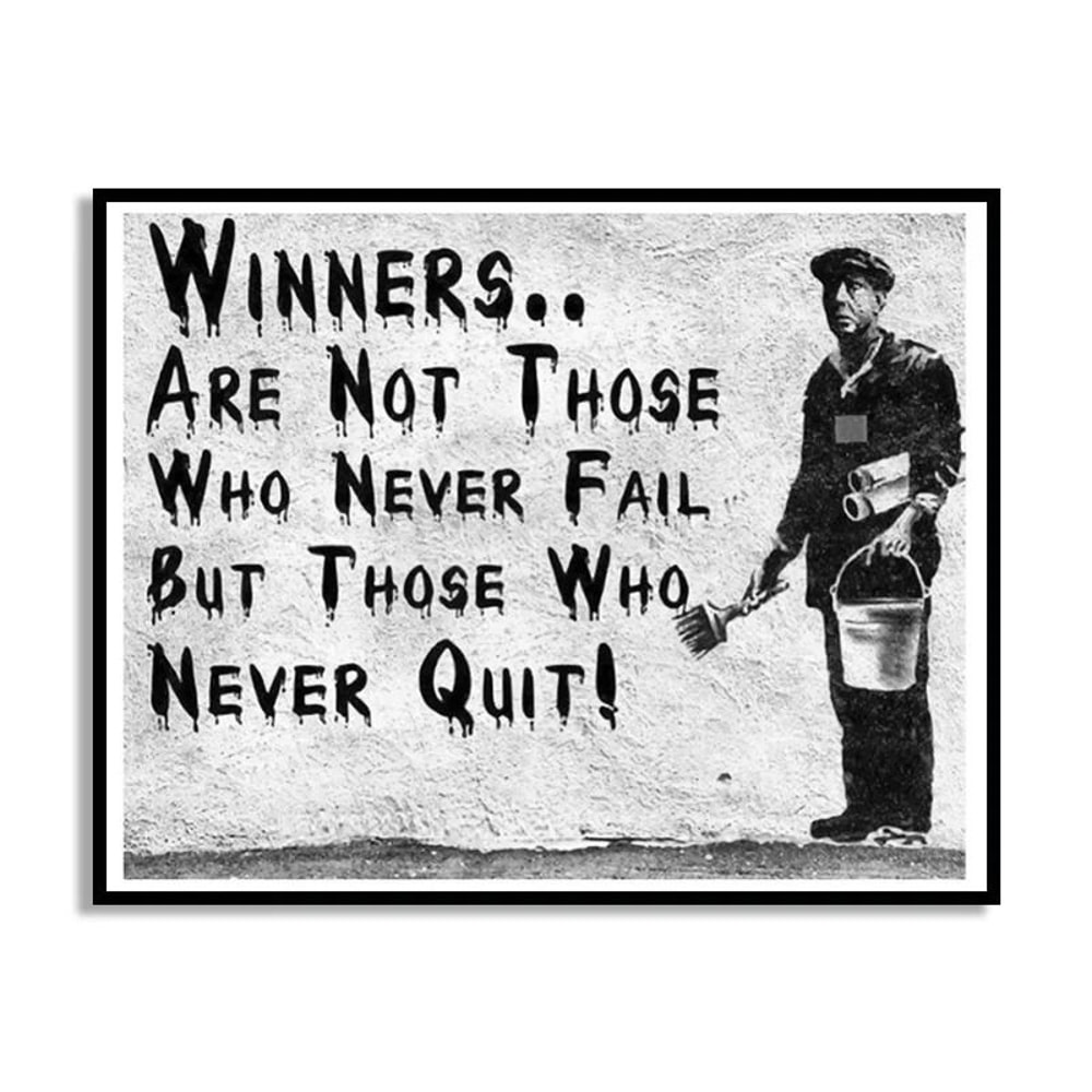 Banksy Graffiti Art Poster Street Art Series Canvas Mural Modern Banksy Image Wall Art 5