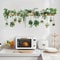 Flower Shelf Wall Decals Potted Plant Furniture Stickers Creative Nature Wall Decor For Living Ro 4
