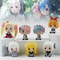 Re Zero Anime Figure Set 7pc Rem Ram Emilia Mini Statues PVC Action Figurine Desktop Decoration 0
