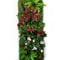 Artificial Subtropical Plant Wall 16x47 In Greenery Background Panel Lush Hedge Fence For Wedding 10