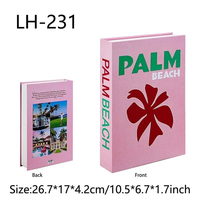 Luxury Decorative Book Modern Aesthetic Fake Books For Coffee Table TV Stand Prop Book Decor Open 14