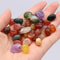 Colorful Rain Flower Stone Pebbles Natural Loose Beads For Fish Tank Potted Plants Reiki Crystal 4
