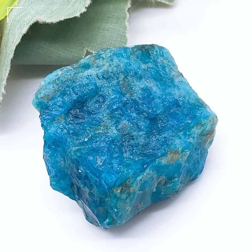 Natural Blue Apatite Raw Stone Uncut Mineral Rock Crystal For Reiki Healing Aquarium Home Decor 0