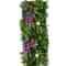 Artificial Meadow Flower Wall 16x47 In Lush Green Grass Panel Floral Backdrop For Wedding Window 11