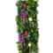 Artificial Meadow Flower Wall 16x47 In Lush Green Grass Panel Floral Backdrop For Wedding Window 13